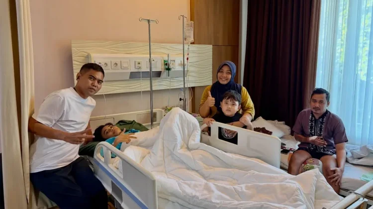 Dampingi Deffa Menuju Kesembuhan, Sosok Ini Tunjukkan Kepedulian