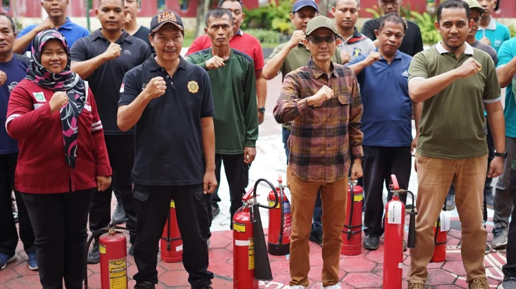 Mitigasi Risiko, Insan Pengayoman DIY Berlatih Padamkan Api