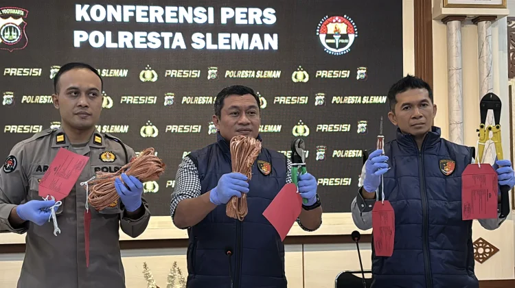 Spesialis Pencuri Kabel Tower BTS di DIY Ditangkap Kala Hendak Kembali Beraksi