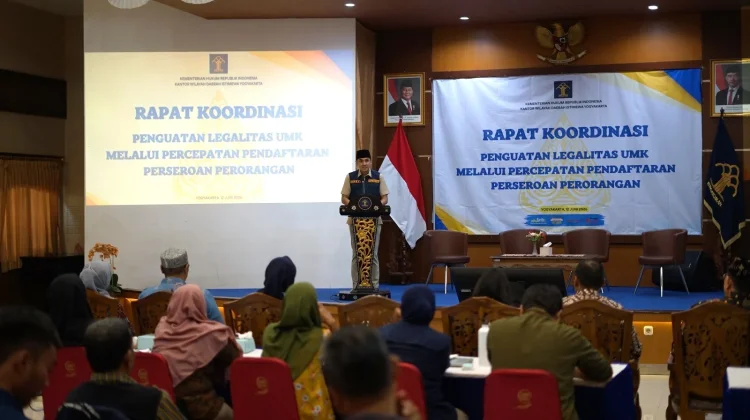 Kemenkum DIY Dorong Usaha Menengah dan Kecil Punya Legalitas Hukum