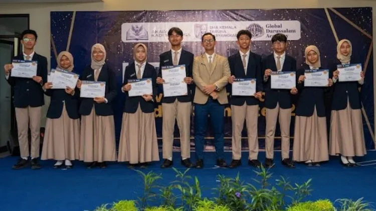 SMA Global Darussalam Gelar Academic Awards, Beri Apresiasi Sivitas Akademi