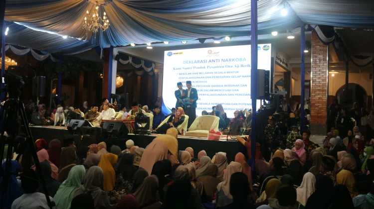 BNNP DIY Ajak Ribuan Jamaah Gus Miftah, Jadi Sobat Bersinar