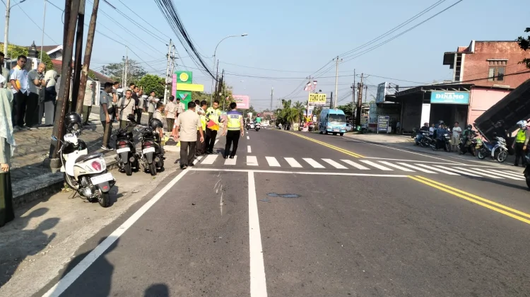 Kecelakaan di depan BBV Wates, 3 Orang Jadi Korban