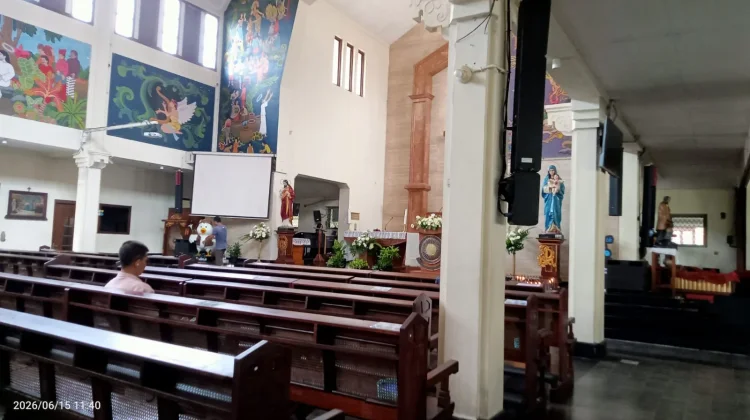Perayaan Ekaristi Malam 1 Suro di Gereja Kotabaru