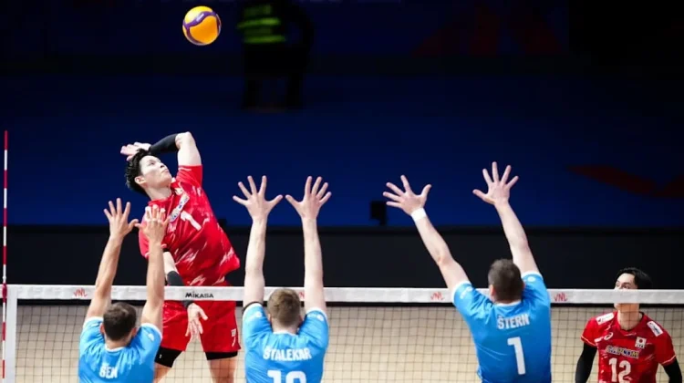 Yuji Nishida Cetak Poin ke-1000 dan Ace ke-100 di VNL