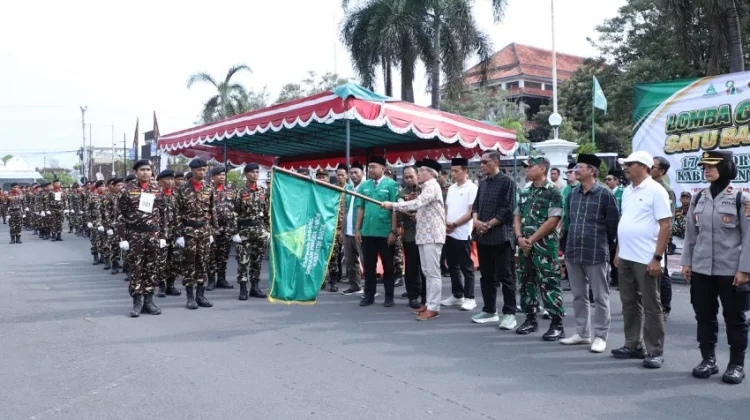 Banser Bantul Diminta Tidak Terprovokasi Adanya Isu SARA yang Sempat Berkembang