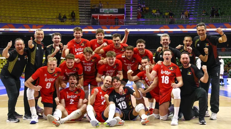Tim Debutan, Belgia Tundukkan Iran