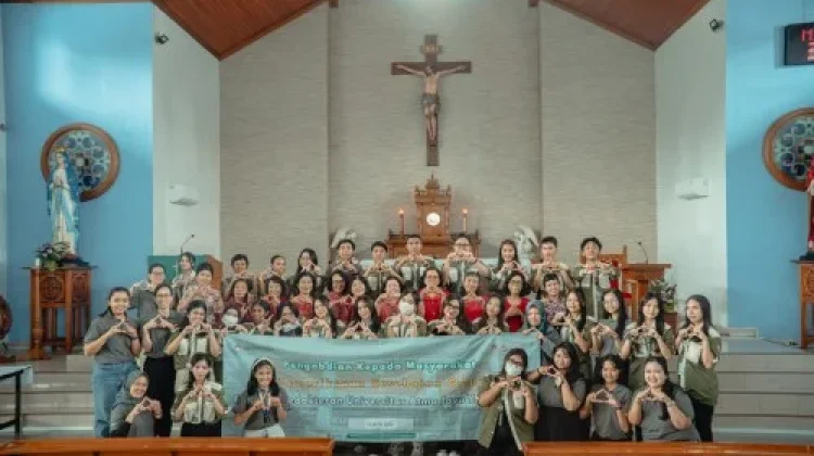 UAJY Gelar Baksos Pemeriksaan Kesehatan di Paroki Gereja Brayat