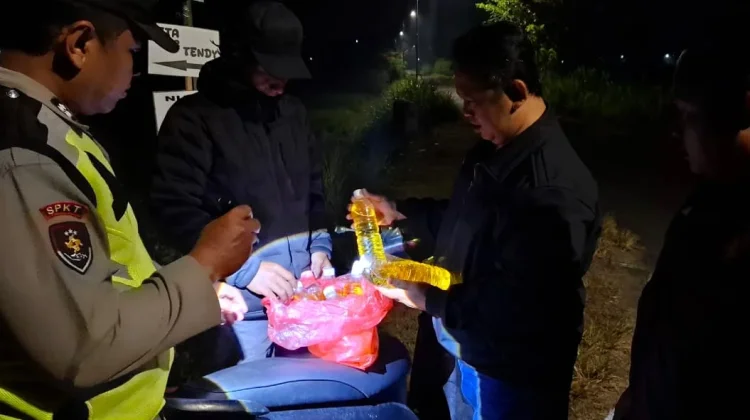 Razia di 3 Lokasi, Polres Bantul Sita Ratusan Botol Miras Ilegal