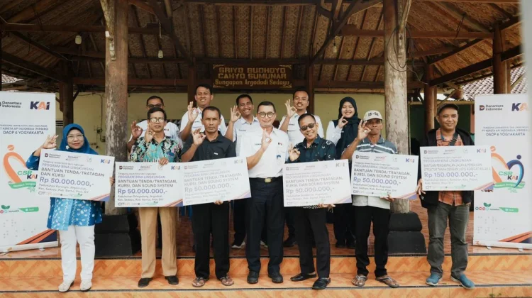 Dukung Pemberdayaan & Infrastruktur Masyarakat, Daop 6 Gelontorkan TJSL Rp 400 Juta