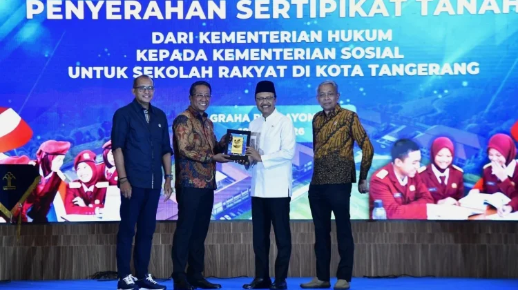 Kementerian Ini Hibahkan 6,3 Hektare Lahan untuk Pembangunan Sekolah Rakyat