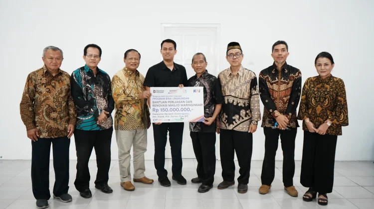 Daop 6 Salurkan TJSL Rp 360 Juta, Dukung Pengembangan Infrastruktur Lingkungan