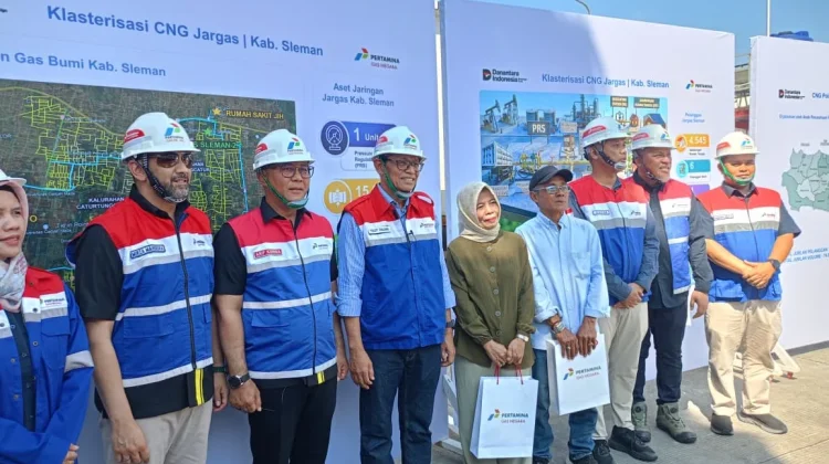 Puluhan Warga Caturtunggal Tak Lagi Pakai Gas Melon, Beralih ke Gas CNG