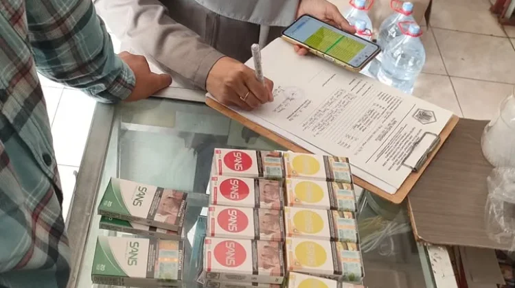 Satpol PP Gunungkidul Amankan Ribuan Batang Rokok Ilegal