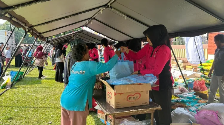 Wujud Kepedulian dan Sambut Hari Bhayangkara ke-80, Polda DIY Gelar Pasar Murah