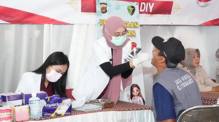 Polda DIY Gelar Puncak Bakti Kesehatan, Perkuat Kedekatan Dengan Masyarakat
