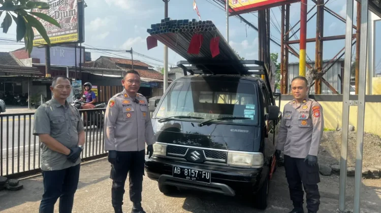 Ancaman 7 Tahun Penjara Menanti 7 Karyawan Pelaku Pencurian Besi di Sleman