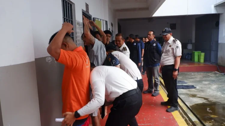 BNNK Sleman Gelar Razia Kamar Hunian Lapas, Sasar Penggunaan Gawai