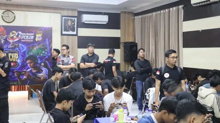 Rayakan Hari Bhayangkara, Polres Bantul Gelar Turnamen Unik Mobile Legends