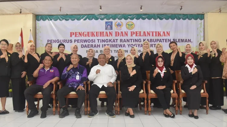 Kukuhkan Pengurus Baru, Perwosi Didorong Majukan Olahraga dan Gaya Hidup Sehat