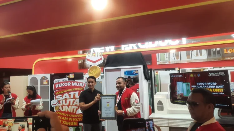 Raih Rekor MURI Penjualan 1 Juta Lemari Pakaian Besi, Importa Luncurkan Tagline