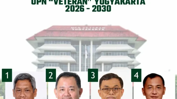 Profil Singkat 4 Bakal Calon Rektor UPN Veteran Yogyakarta Periode 2026-2030