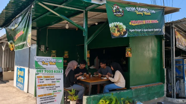 Ayam Sambel Ijo Kang Wiwit Tawarkan Rasa Murah Berkualitas