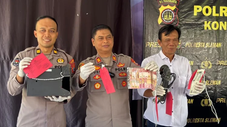 Pria di Godean Diduga Curi Brankas Warga, Polisi Ungkap Kronologinya