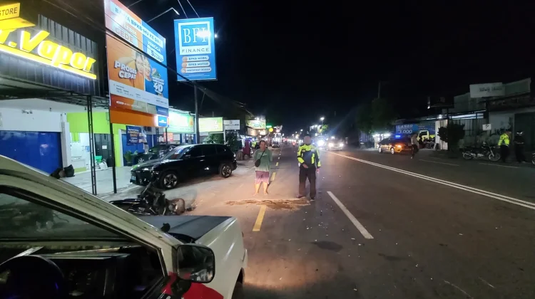 Diduga Lawan Arus, Pemotor Tewas usai Bertabrakan di Banguntapan Bantul