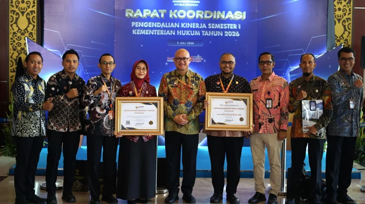 Tak Ada Manusia Super, Menkum Ingatkan Jajarannya agar Bersinergi