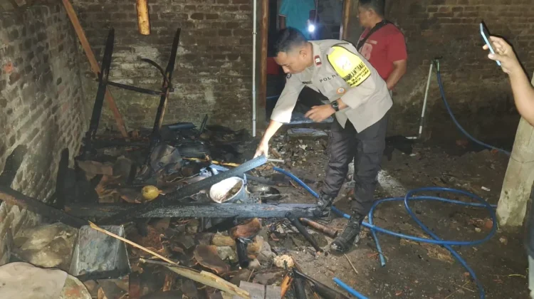 Lupa Matikan Tungku, Dapur Warga di Pandak Bantul Ludes Dilahap Si Jago Merah