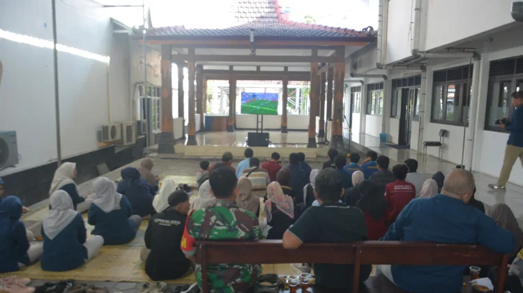 Debar dan Nobar Piala Dunia 2026 di RRI Yogyakarta berlangsung Meriah