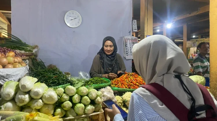 Libur Sekolah, Permintaan Sayur di Pasar Beringharjo Yogyakarta Melonjak