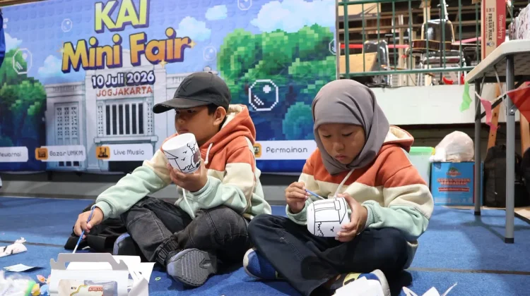 KAI Mini Fair di Stasiun Yogyakarta, Hadirkan Keseruan Liburan Sekolah