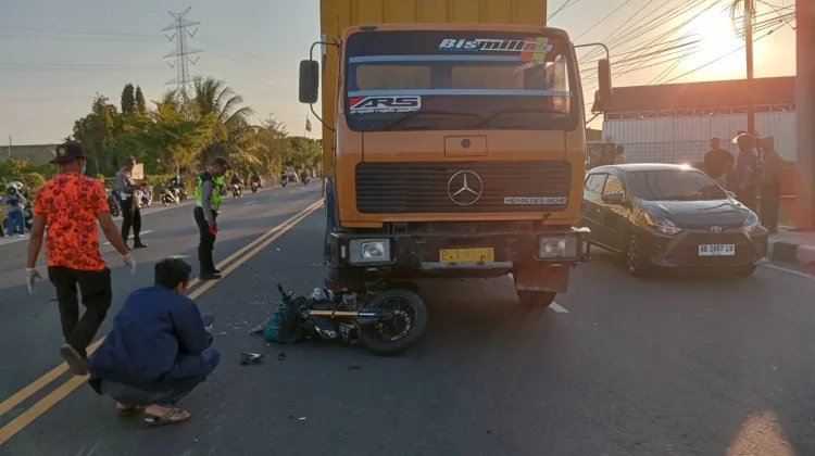 Kecelakaan Beruntun di Temon, Seorang Pengendara Motor Meninggal Dunia ditempat