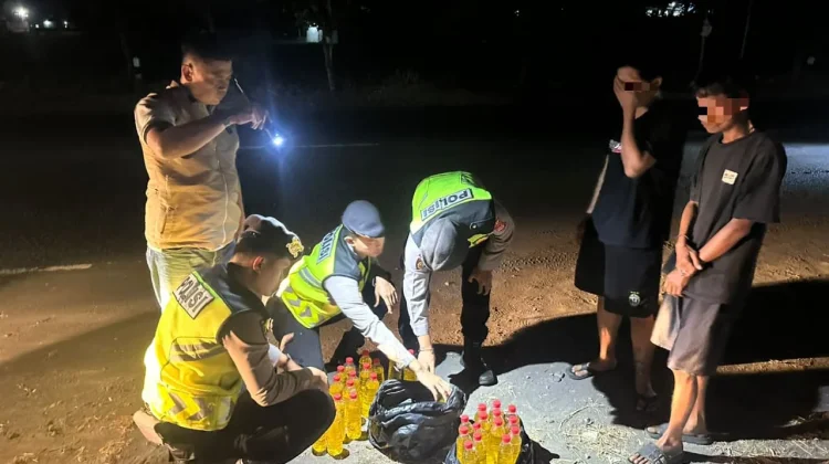 Lagi, Polres Bantul Sita Puluhan Botol Miras Ilegal dari 3 Lokasi