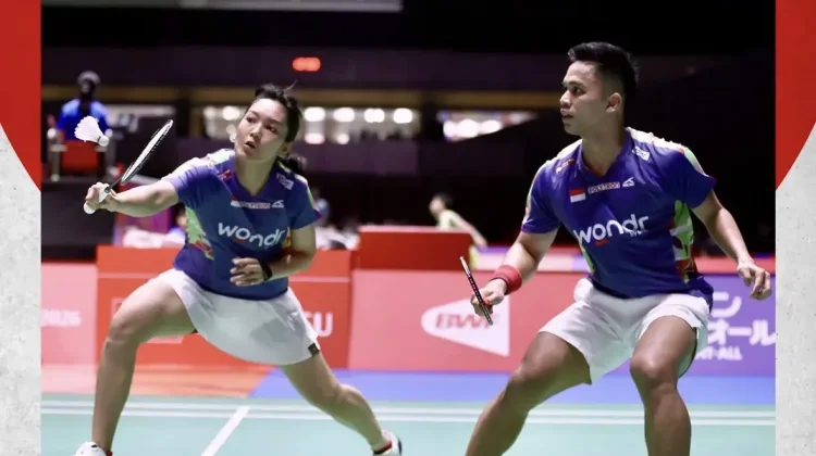 Gicquel/Delrue Hentikan Amri/Nita di Babak 32 Besar di Japan Open