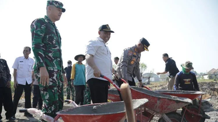 TMMD di Kapanewon Berbah Sasar Pembangunan Jalan dan Perkuat Nasionalisme
