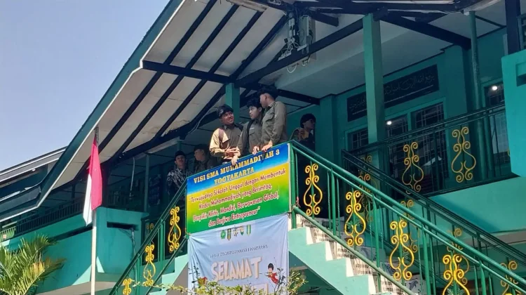 MPLS SMA Muhammadiyah 3 Yogyakarta Ditutup dengan Flash Mob