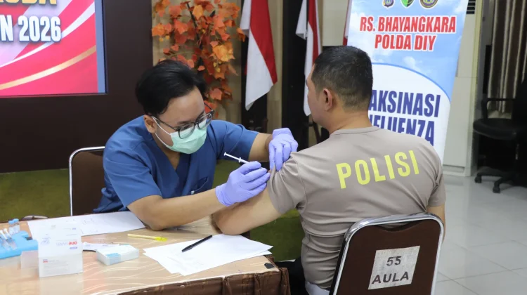 Jaga Kesiapan Bertugas, 236 Personel Polres Bantul Jalani Pemeriksaan Kesehatan