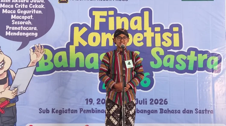 Lestarikan Bahasa Jawa, Puluhan Pelajar SMP Ikuti Final Lomba Sesorah Kulon Progo