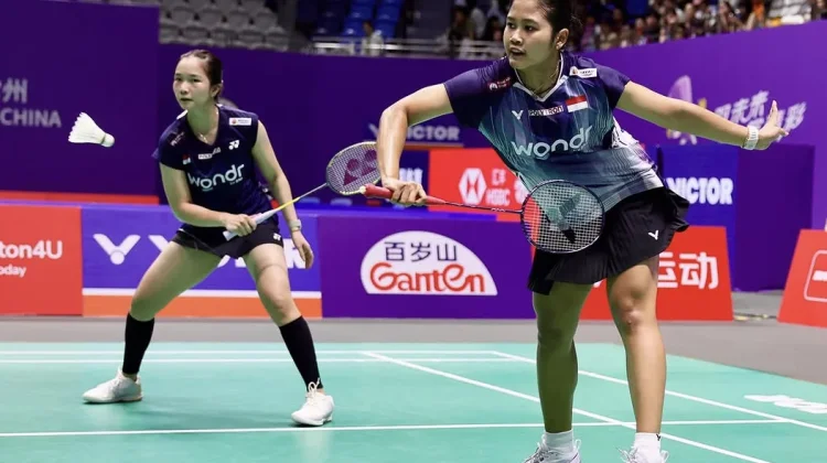Mengejutkan, Rachel/Febi Tumbangkan Unggulan Tuan Rumah di China Open 2026