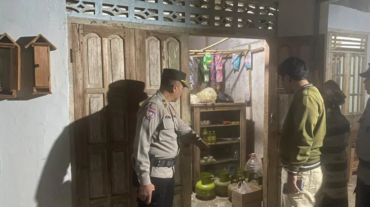 Viral, Pencuri Gas Melon di Dlingo Dikejar Sejumlah Warga