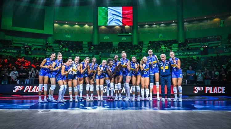 Tundukkan Tiongkok, Italia Raih Medali Perunggu VNL 2026