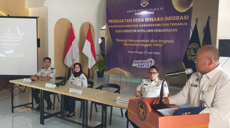 Direktur Intelijen Keimigrasian Lakukan Penguatan Desa Binaan Imigrasi