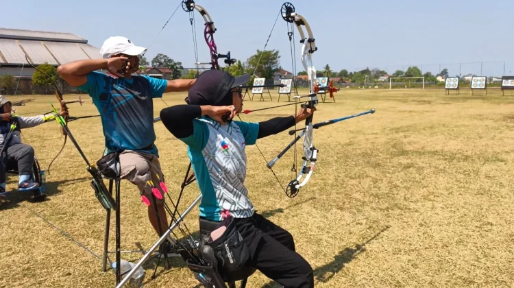 Tuan Rumah, Atlet Para Panahan Menoreh Archery Giripeni Matangkan Latihan Kejurda