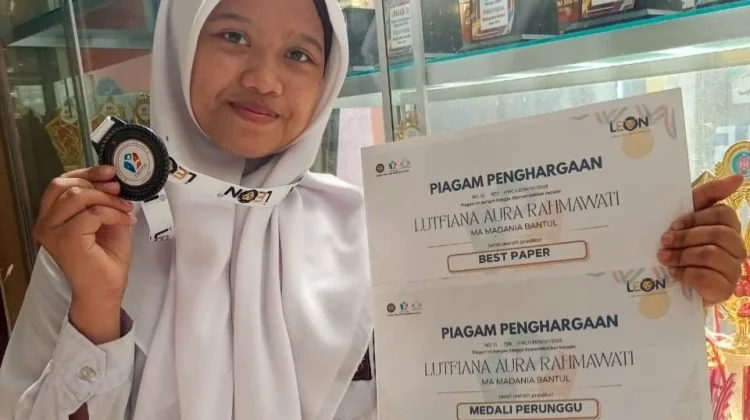 MA Madania Raih Medali Perunggu di Tingkat Nasional