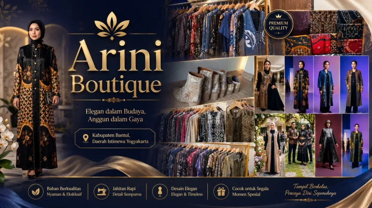 Arini Butik Hadirkan Batik Ecoprint Handmade Bernilai Seni Tinggi