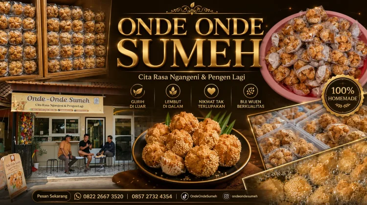 Onde-Onde Sumeh Hadirkan Cita Rasa Tradisional Favorit Masyarakat Bantul