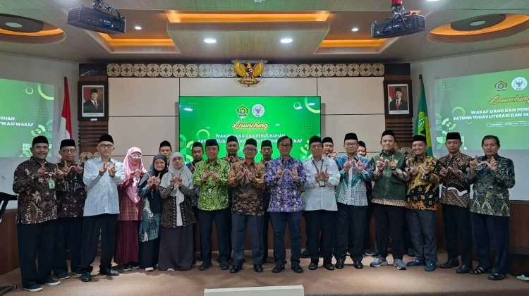 BWI DIY Kukuhkan Satgas Literasi dan Sertifikasi Wakaf Masa Bakti 2026-2029